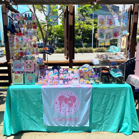 Table Set Up - 2023 -  Hiroline Mini Otaku Market