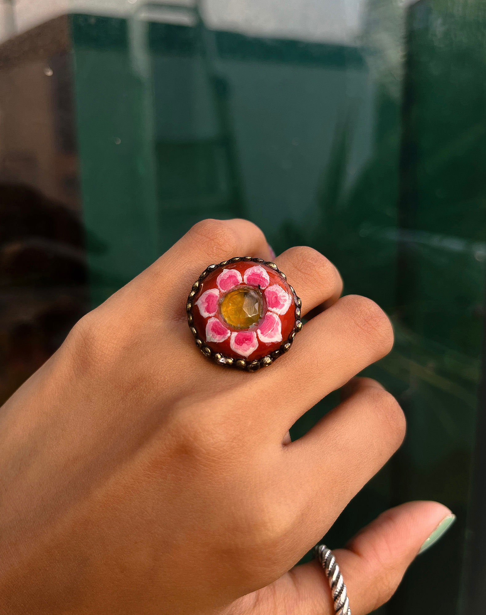 Meenakari Rings