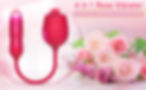 New Generation Rose With Licking Tongue & Stimulating Rod