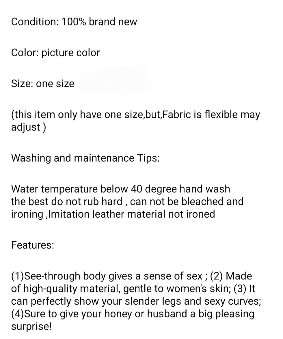 Thumbnail: Backless Hollow Out Fishnet Bodystocking (W177)