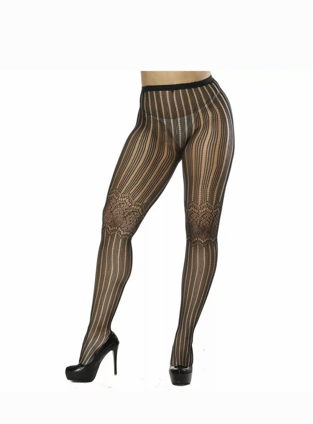 Sheer Mesh Fishnet Tights (122D1)