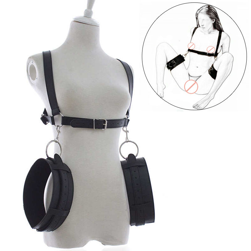 Thumbnail: Wrist & Thigh Leg Spreader Restraint Harness