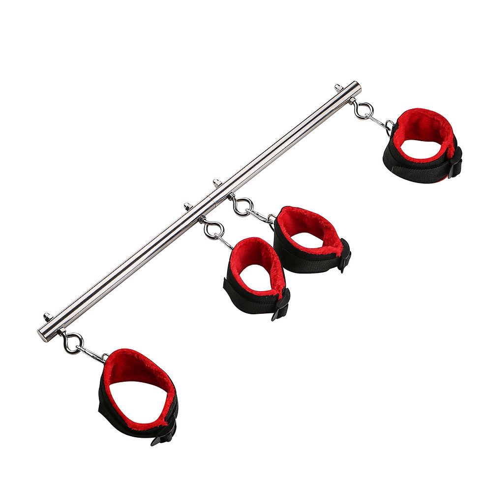 Thumbnail: Stainless Steel Bondage Retractable...