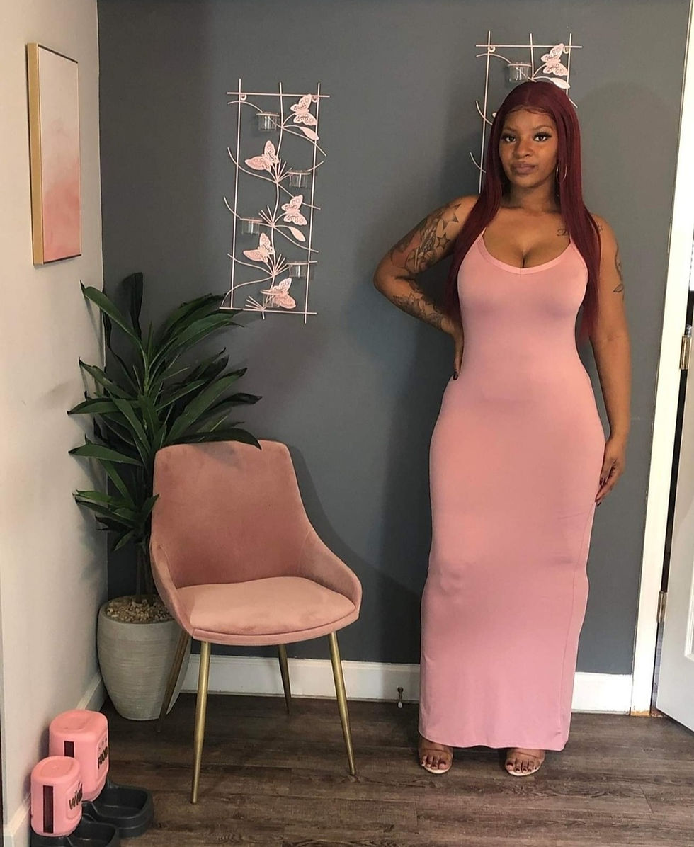 Thumbnail: Sleeveless  Fitted Maxi Dress (22521)