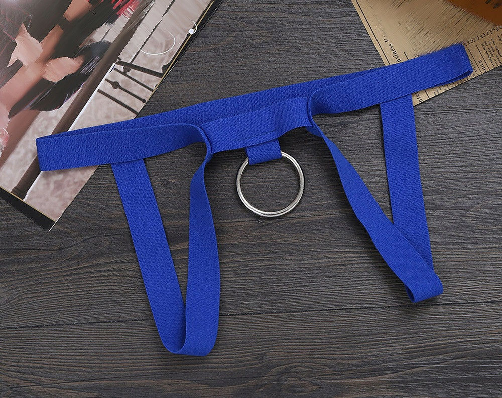 Open Crotch Bikini Jockstrap With Metal Cock Ring (2003)