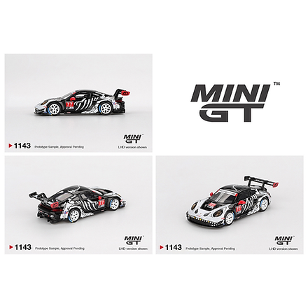Mini GT 1:64 Porsche 911 GT3 R #77 AO Racing 2025 IMSA Petit Le