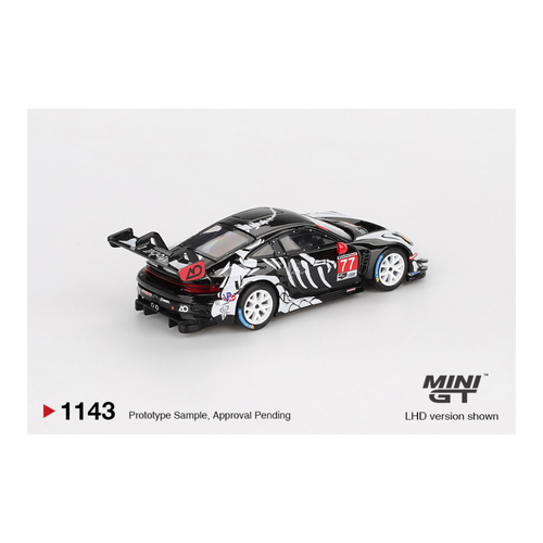 Mini GT 1:64 Porsche 911 GT3 R #77 AO Racing 2025 IMSA Petit Le
