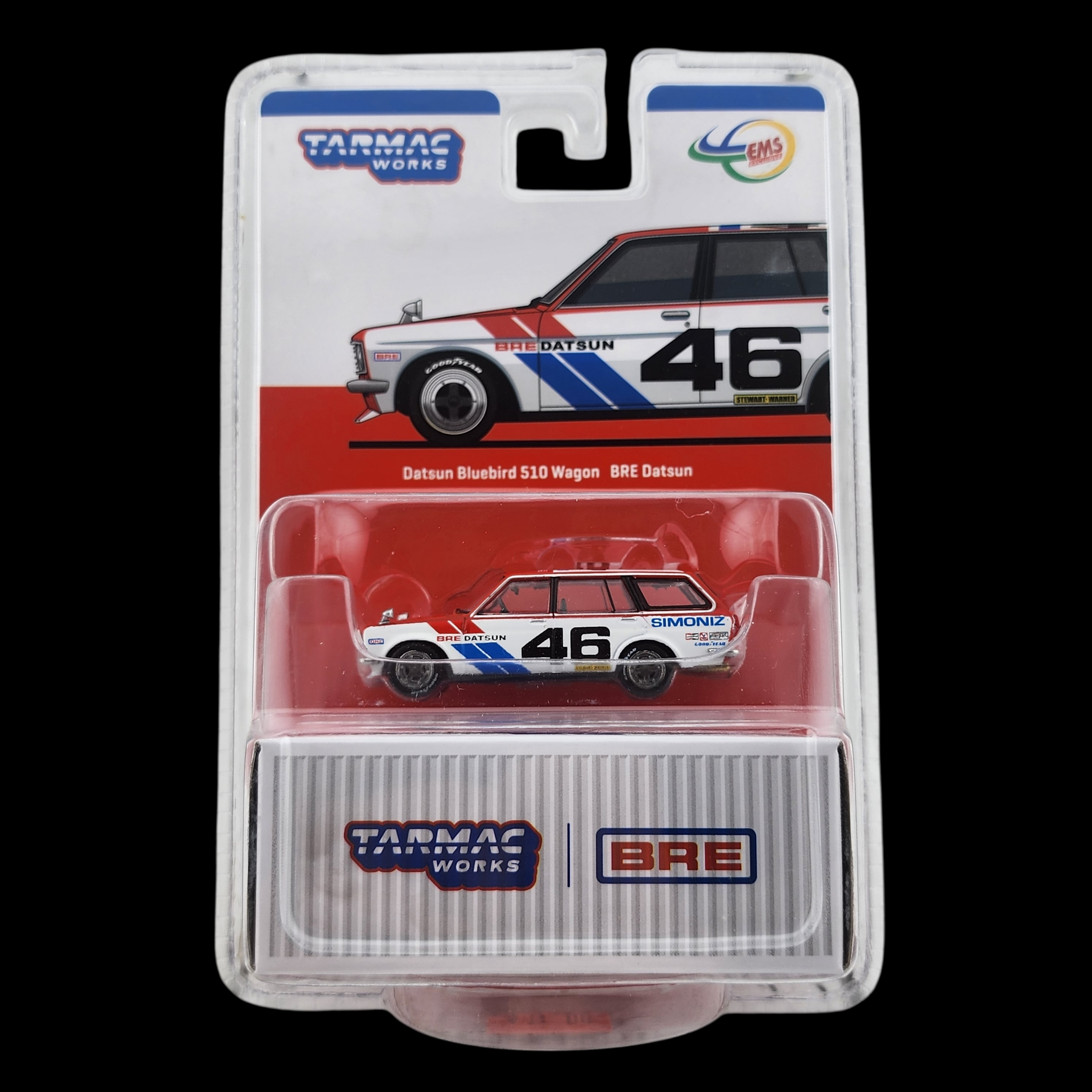Tarmac Works 1:64 Indonesia Exclusive Datsun Bluebird 510 Wagon BRE #46
