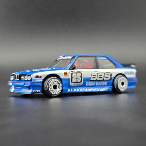 Kaido House x Mini GT BMW M3 Kaido Touring Champ V1 – Blue/White