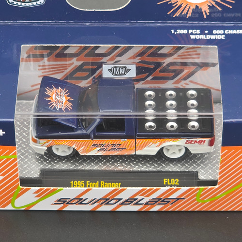M2 Machines 1:64 1995 Ford Ranger Rolling Sound - 2025 SEMA