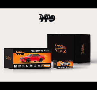 HPI Nano-TTR 1989 BMW M3 E30 Ravaglia 1/64 RTR Electric 2WD Micro Touring RC Car