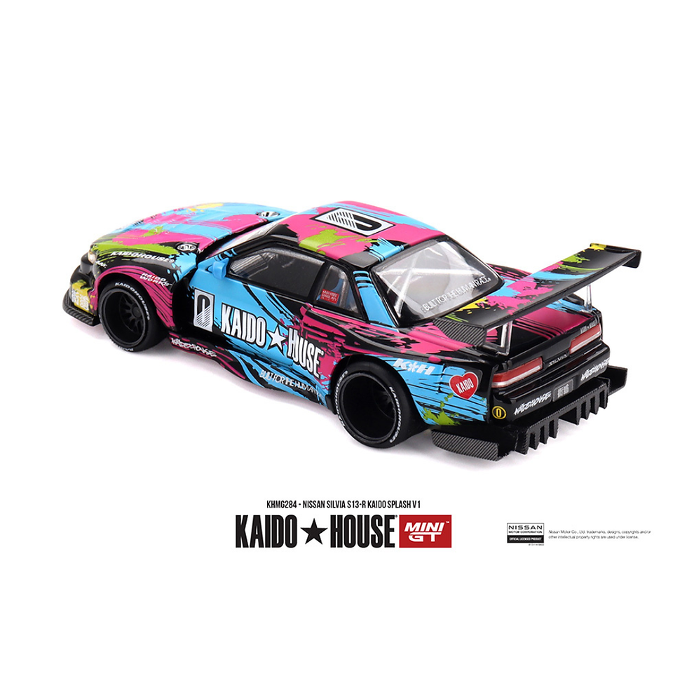 Thumbnail: Kaido House x Mini GT 1:64 Nissan Silvia S13-R Kaido Splash V1- Limited Edition
