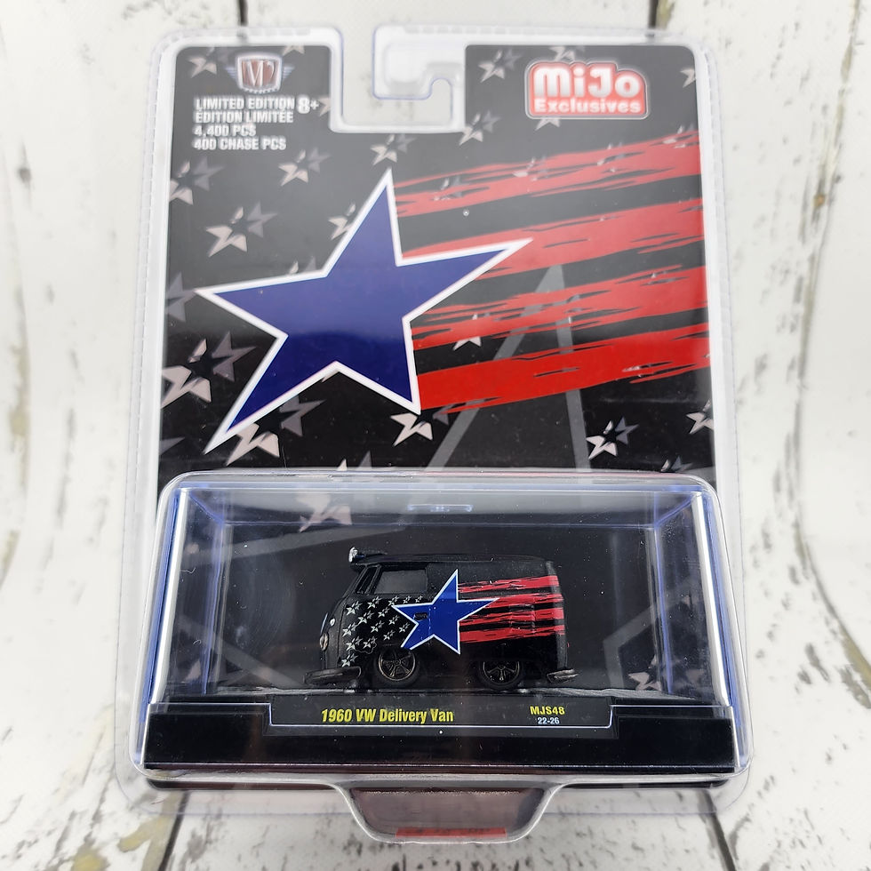 M2 Machines MiJo Exclusives – 1960 Volkswagen Delivery Stars and Stripes 2022