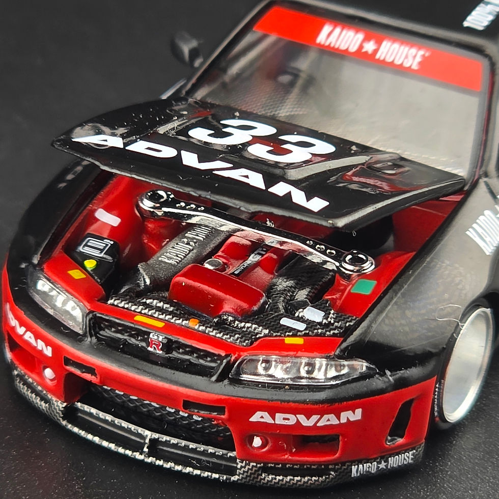 Thumbnail: Kaido House x Mini GT 1:64 Nissan Skyline GT-R (R33) Kaido Works ADVAN