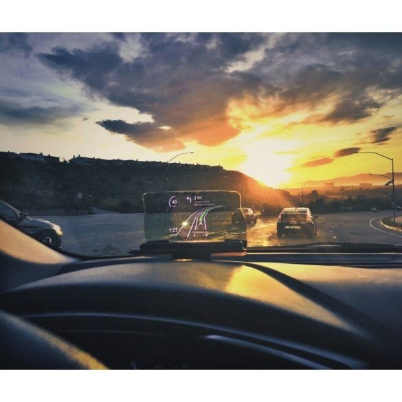 Thumbnail: GPS HUD kijelző okostelefonokhoz