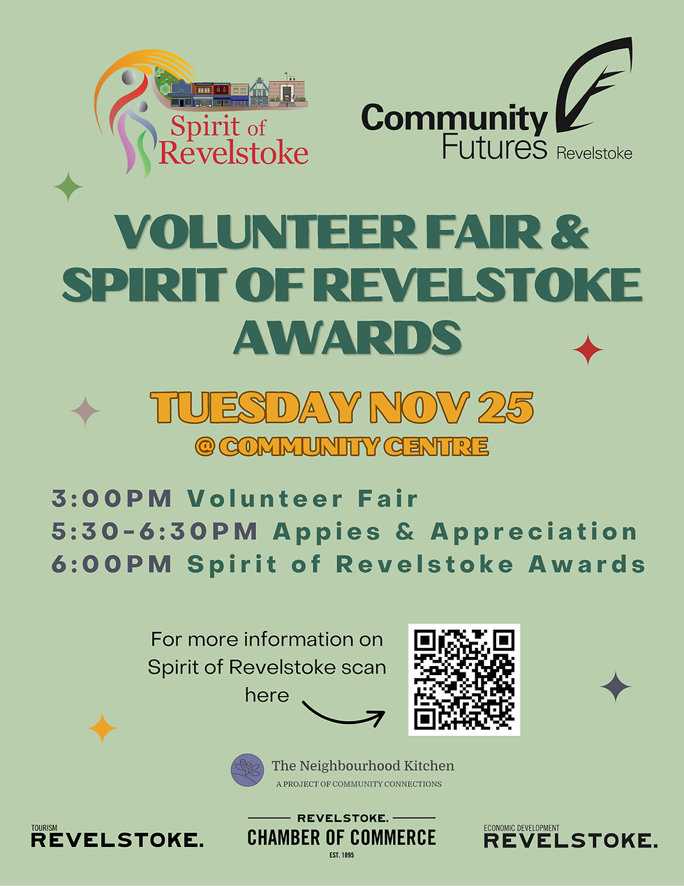 Volunteer Fair & Spirit of Revelstoke Awards