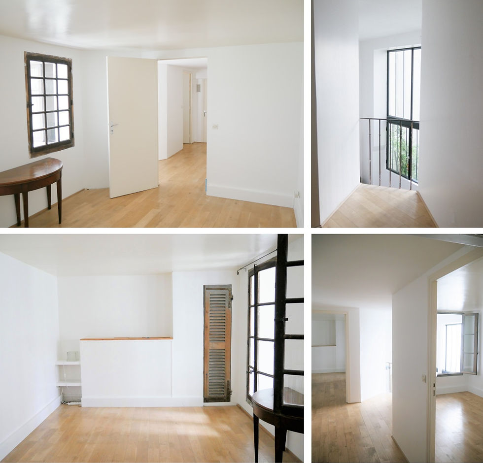 Showroom Le 9 bis: 40 sq m upstairs