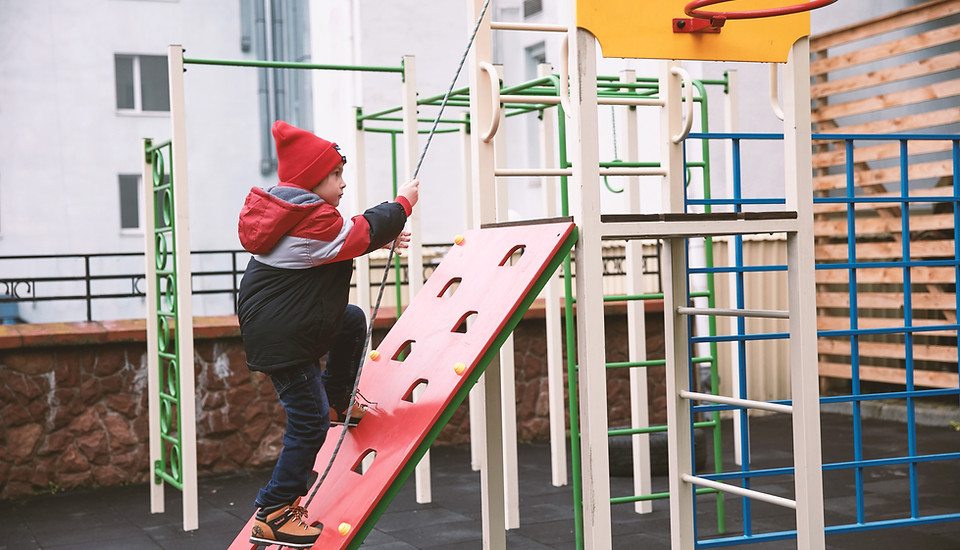 Kid Playing Outdoor