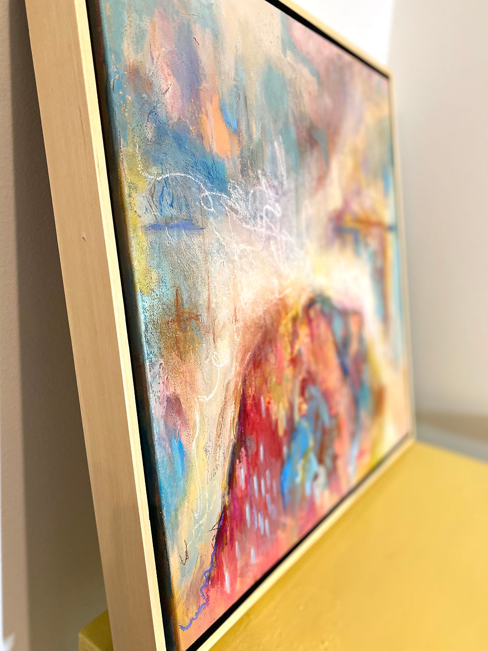Thumbnail: Abstract Inner Landscape Original Painting