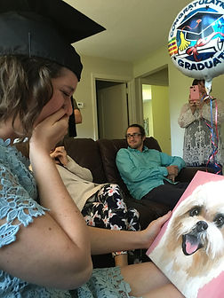 custom pet portrait emotional therapy in