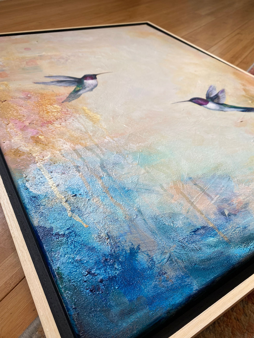 Thumbnail: Inner Rise Framed Original Painting