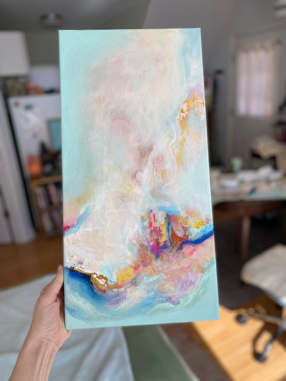 Thumbnail: Awareness Rising Original Painting 10x20