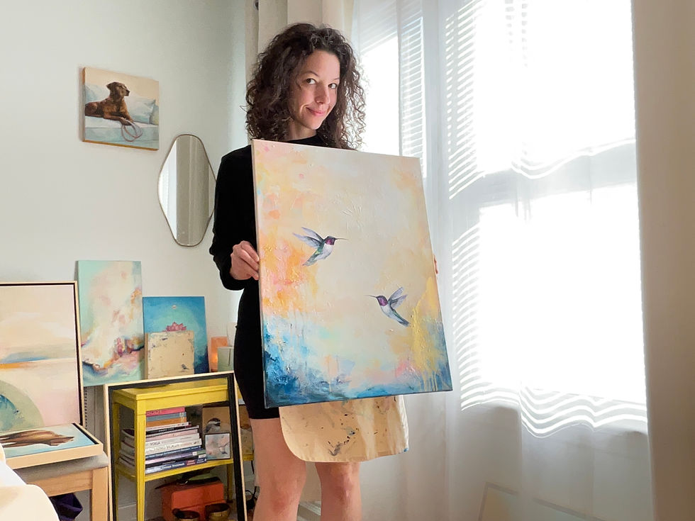 Thumbnail: Inner Rise Framed Original Painting