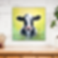 cow painting wall art