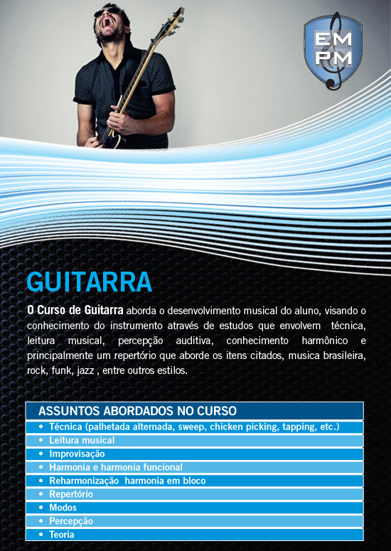 Aulas de Guitarra - EMPM Escola de Música