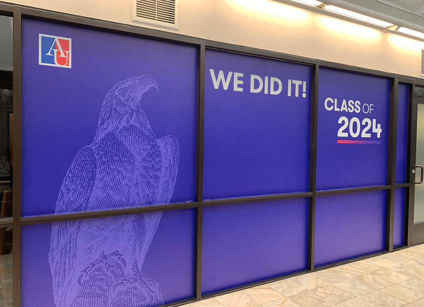 Commencement Window Graphics