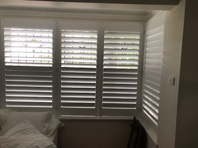 Shutters for Corner Windows