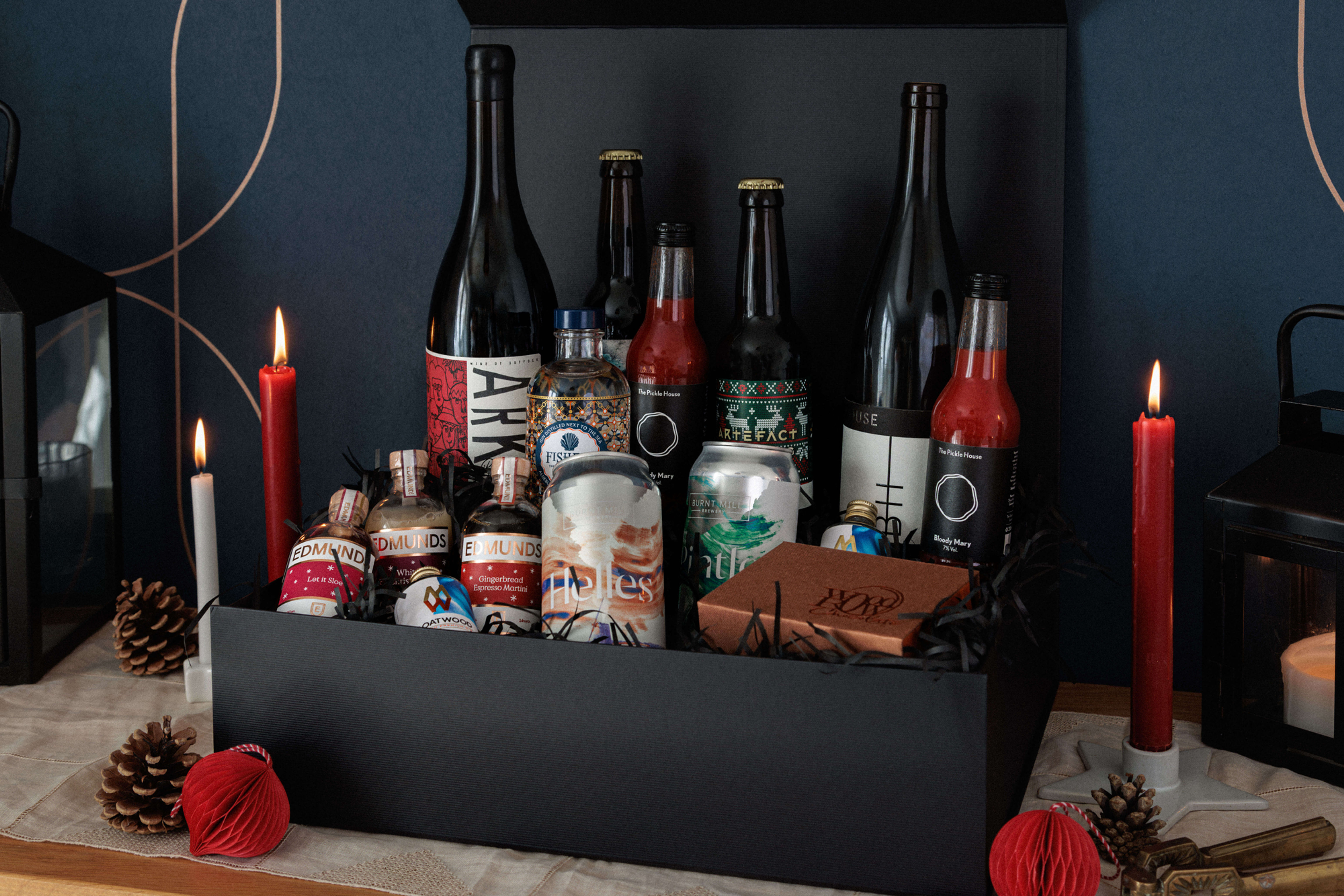 Suffolk Story Christmas Drinks Hamper - The Boozy One