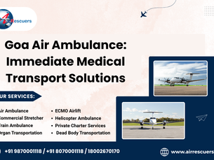 Goa Air Ambulance: Immediate Medical Transport Solutions