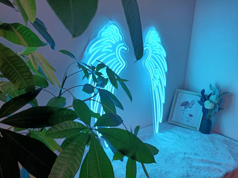섬네일: Wings Of Angels | LED Neon Sign