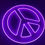 Miniaturbild: Peace LED Neon Sign, Neon Sign Custom, Home Decor, Gift Neon Light