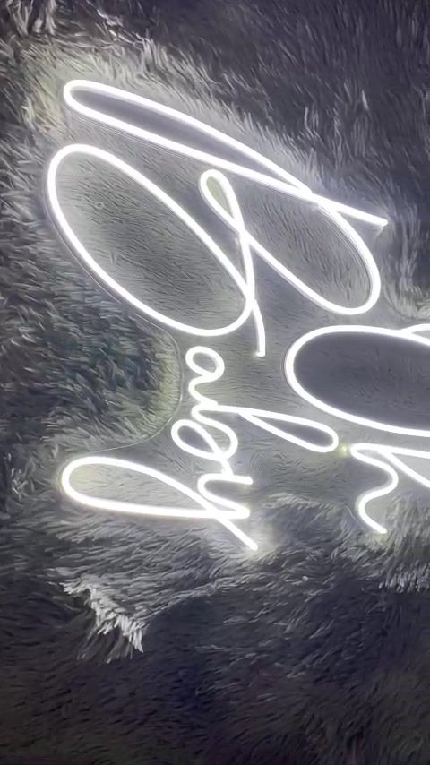 Thumbnail: Oh Baby  LED Neon Sign, Neon Sign Custom, Home Decor, Gift Neon Li