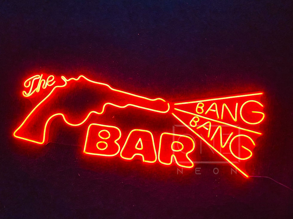 サムネイル： Bang Bang Bar | LED Neon Sign
