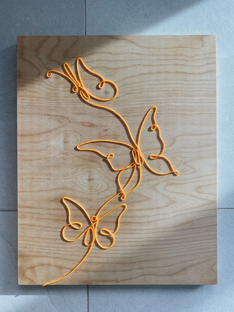 Miniaturbild: Butterfly Neon Sign | El Wire Signs Wall Art
