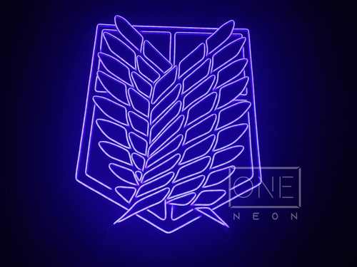 Attack on Titan Logo | LED Neon Sign | ONE Neon Signs