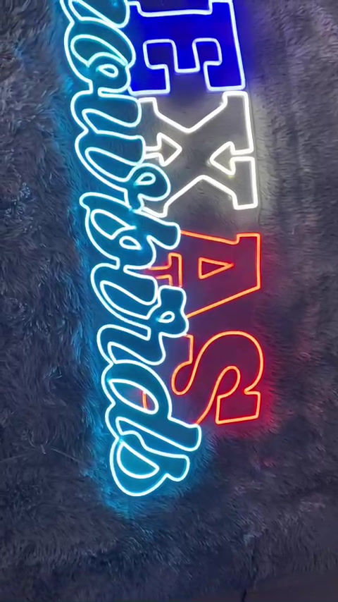 Thumbnail: Texas Snowbirds LED Neon Sign, Neon Sign Custom, Home Decor, Gift Neon