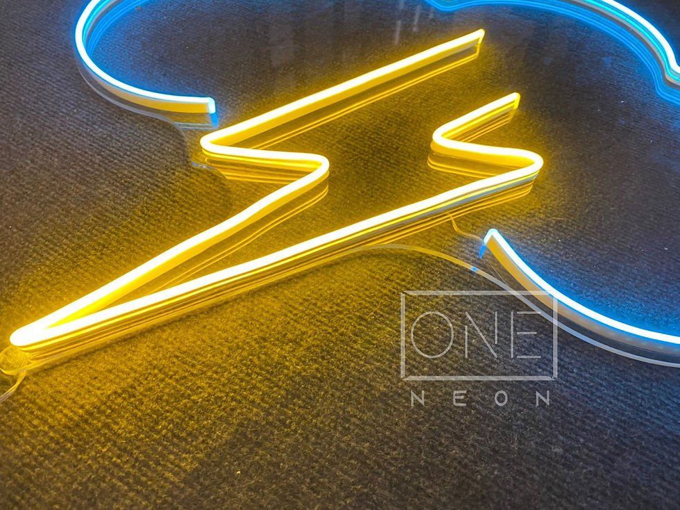 サムネイル： Lightning | LED Neon Sign
