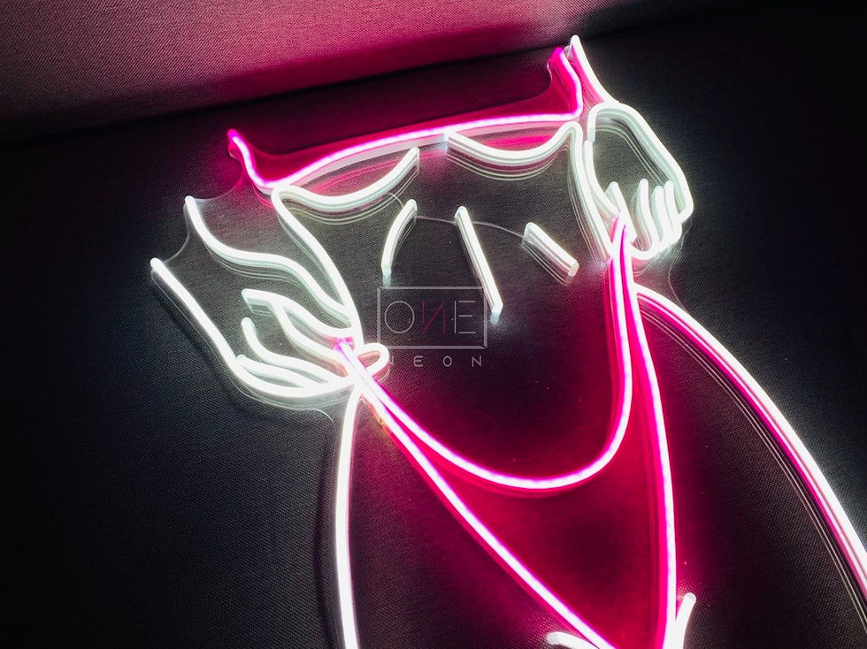 サムネイル： Sexy Girl LED Neon Sign, Neon Sign Custom, Home Decor, Gift Neon