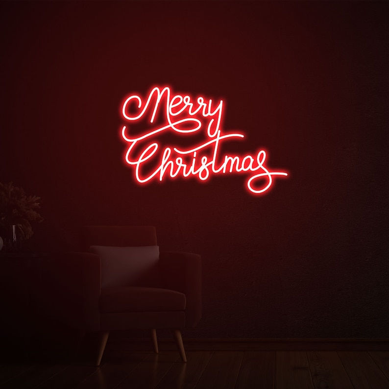 サムネイル： Merry Christmas | LED Neon Sign