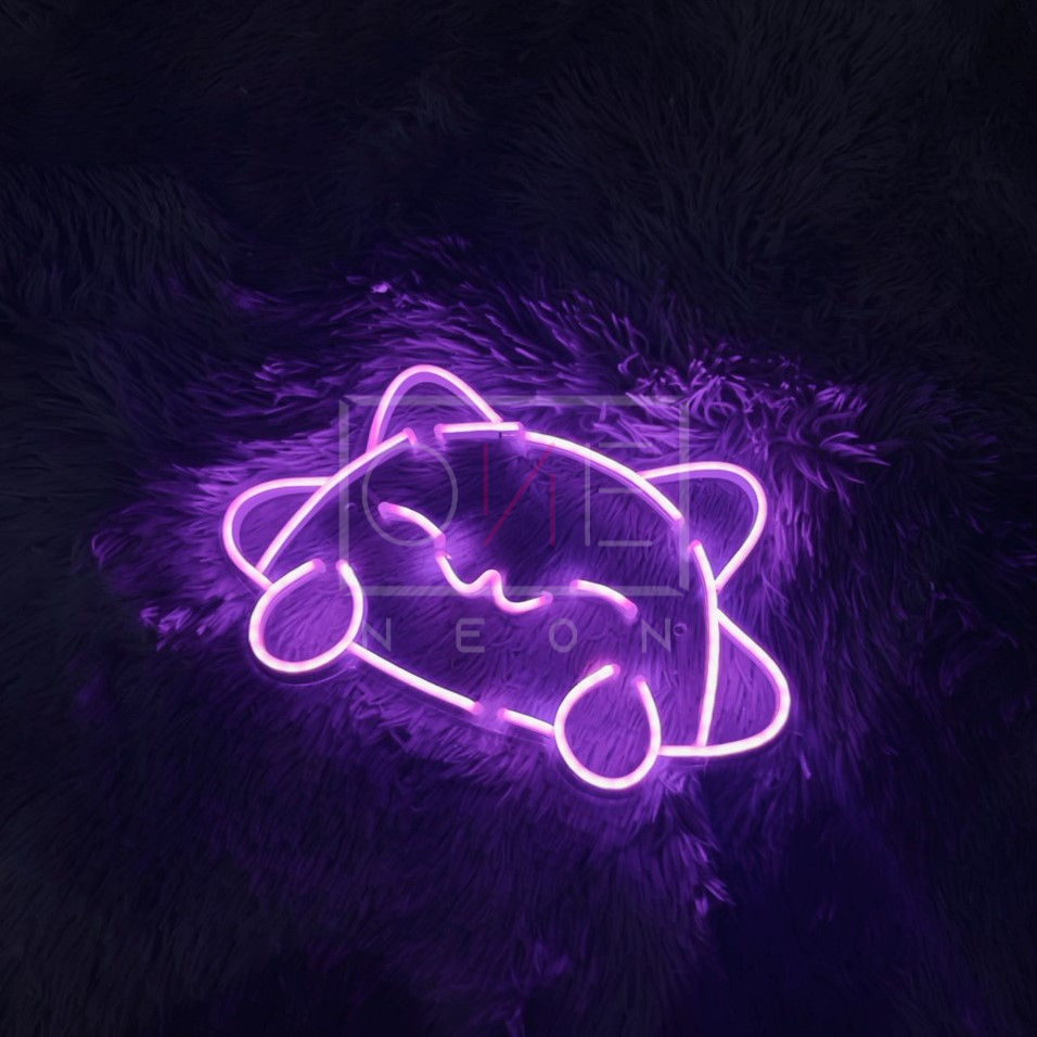 Miniaturbild: Mini Lovely Cat LED Neon Sign, Neon Sign Custom, Home Decor, Gift Neon