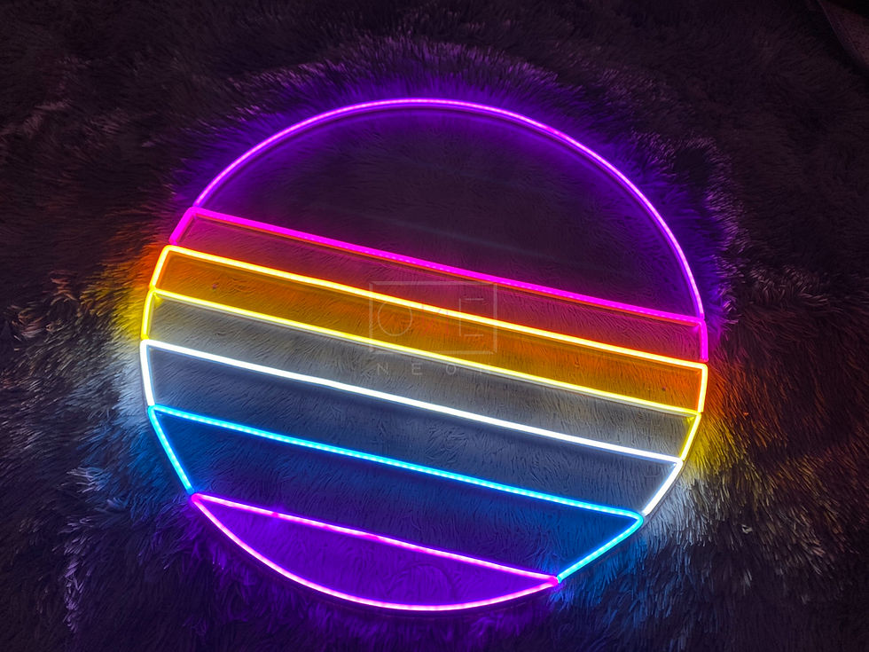 Thumbnail: Sunset LED Neon Sign, Neon Sign Custom, Home Decor, Gift Neon Light