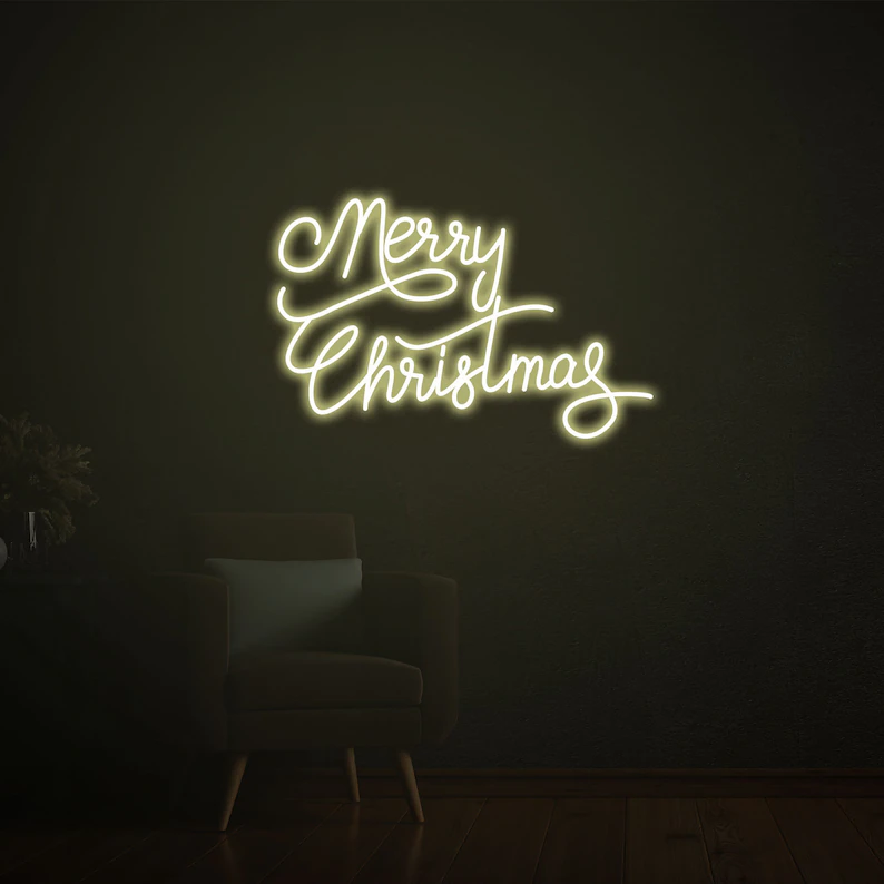 サムネイル： Merry Christmas | LED Neon Sign