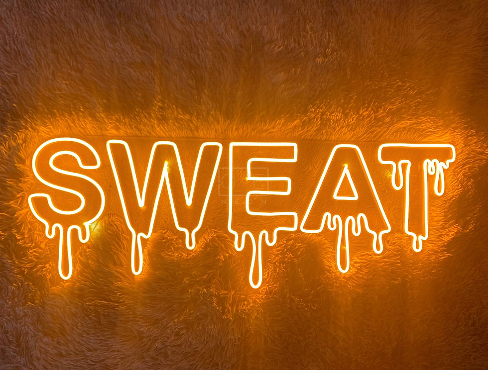 Miniaturbild: Dripping Sweat LED Neon Sign, Neon Sign Custom, Home Decor, Gift Neon li
