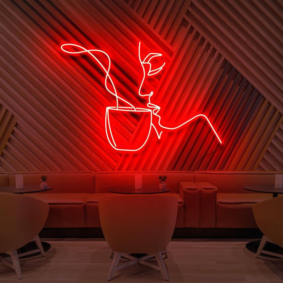 Miniaturbild: Sipping Tea | LED Neon Sign
