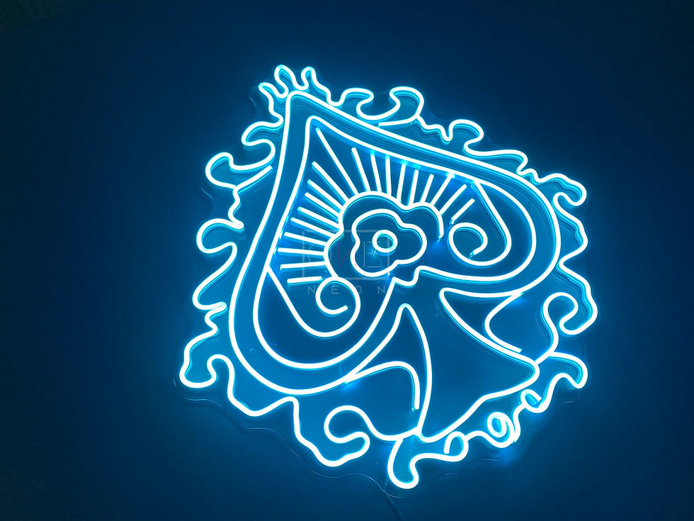 Miniaturbild: ACE LED Neon Sign, Neon Sign Custom, Home Decor, Gift Neon Light