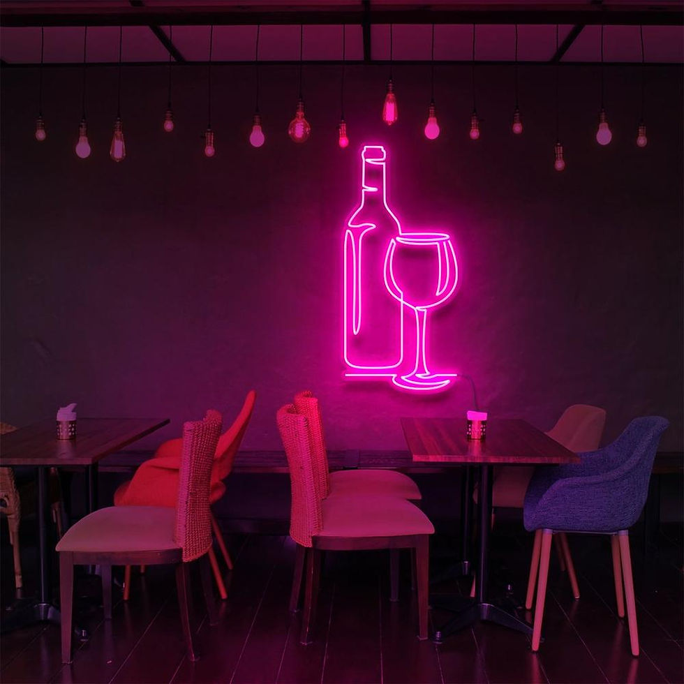 Miniaturbild: Wine | LED Neon Sign
